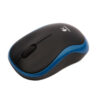 Logitech M185 ασύρματο ποντίκι σε μαύρο-μπλε χρώμα