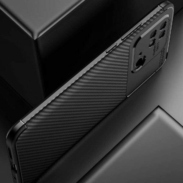 Θήκη μαύρη για Xiaomi Redmi 10C εξωτερική πλάγια όψη