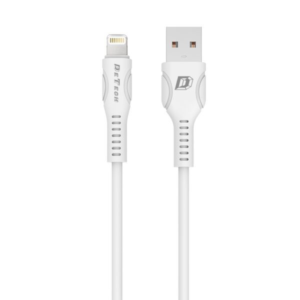 Καλώδιο άσπρο από USB-A αρσενικό σε Lightning αρσενικό