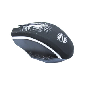 Zornwee Pioneer XG73 Gaming Ποντίκι με φωτισμό, μαύρο με σχέδια