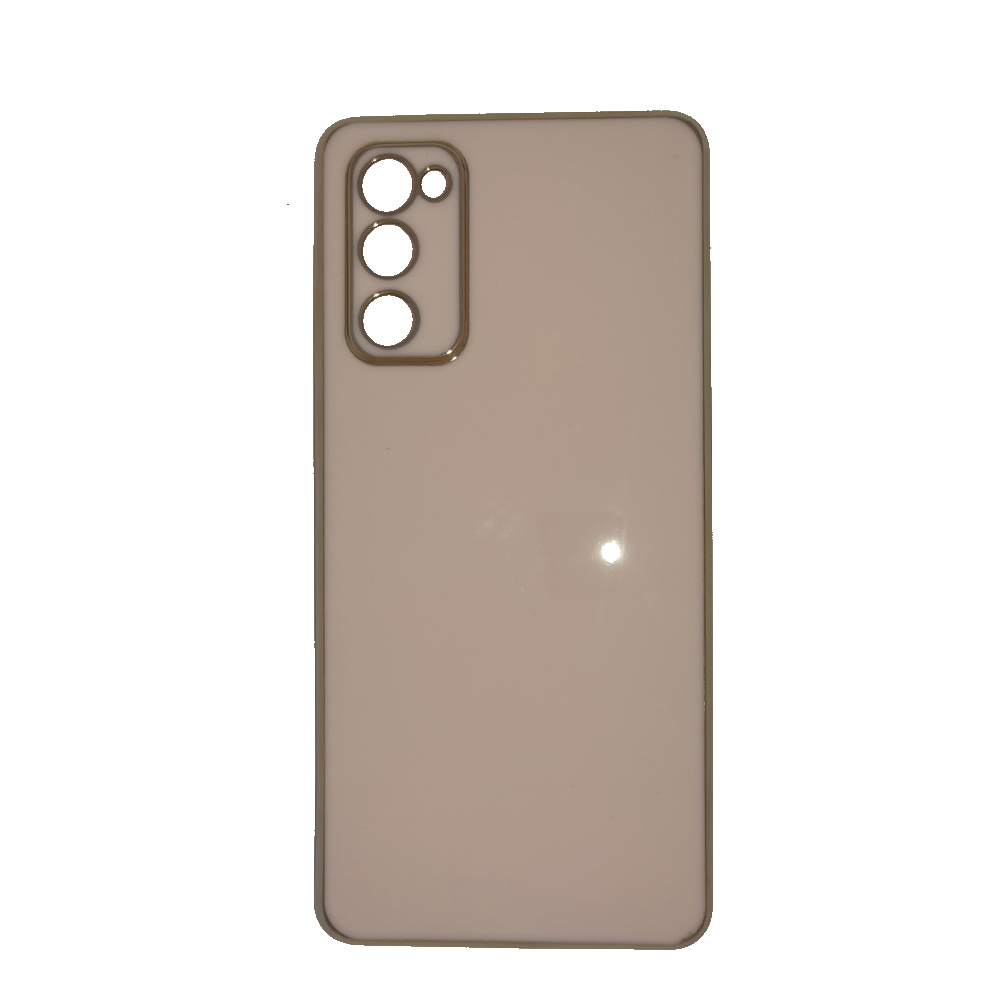 Silicone Case for Samsung Galaxy S20FE Pink-Gold