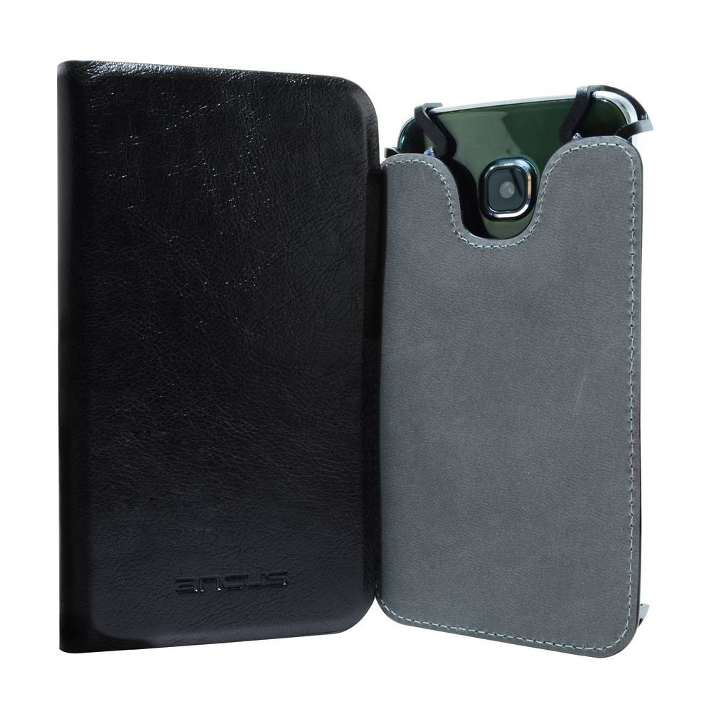 Ancus Universal Book Case for 4.7” – 5.3” Smartphone Black