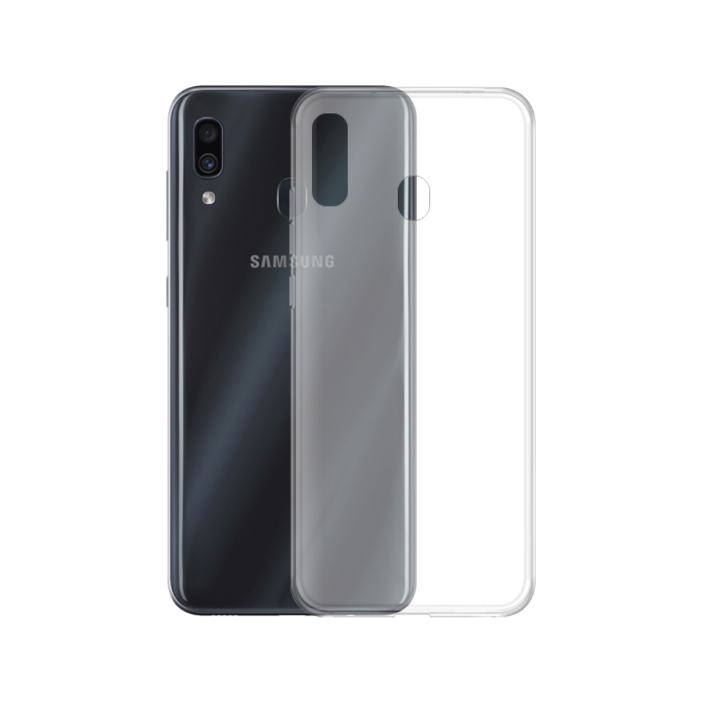 No Brand Silicone Case for Samsung Galaxy A30 Transparent Slim