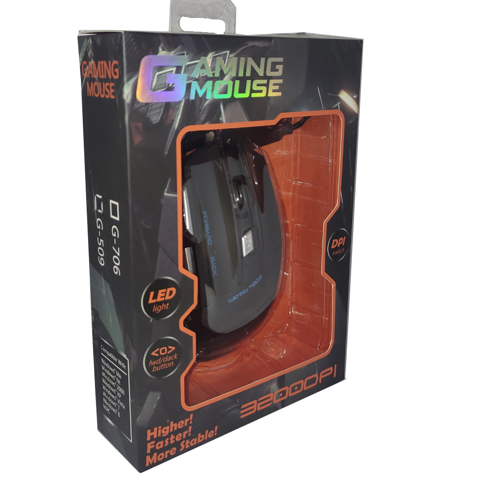 Zornwee G509 Gaming Mouse 3200dpi Black – 007013_2