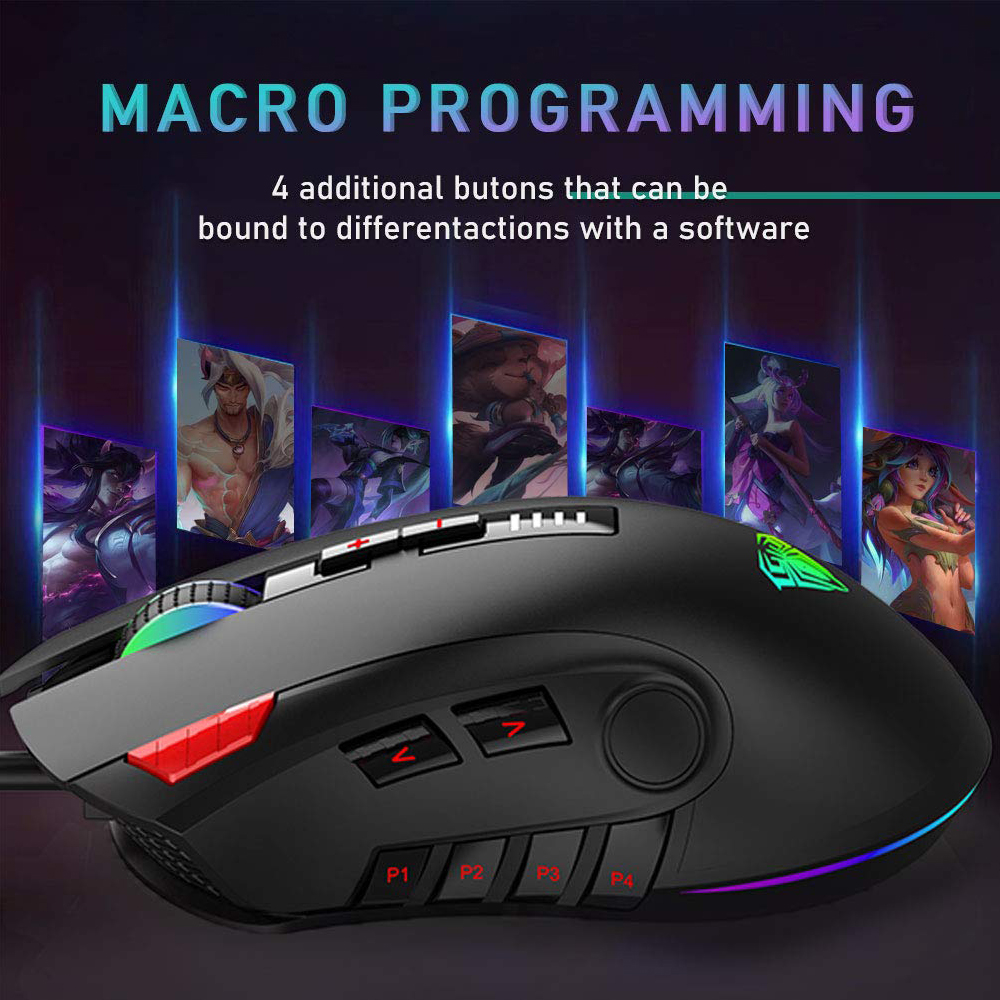 Aula H512 Fire Gaming Mouse RGB – 212814_4