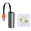 Baseus Gigabit RJ45 Lan αντάπτορας με cd οδηγών για αναγνώριση από το λειτουργικό σύστημα