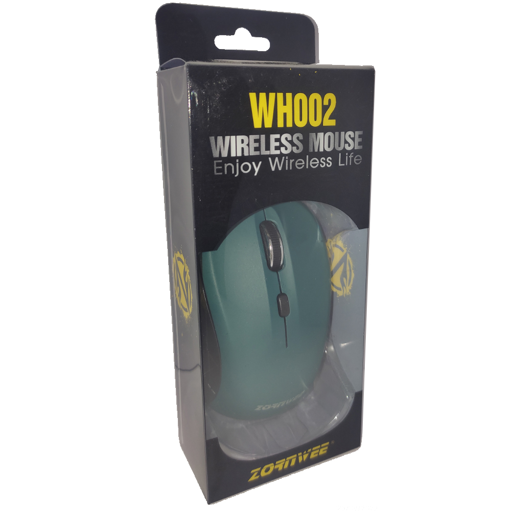 Zornwee WH002 2.4Ghz Wireless Mouse 1600 dpi Green – 517019_2