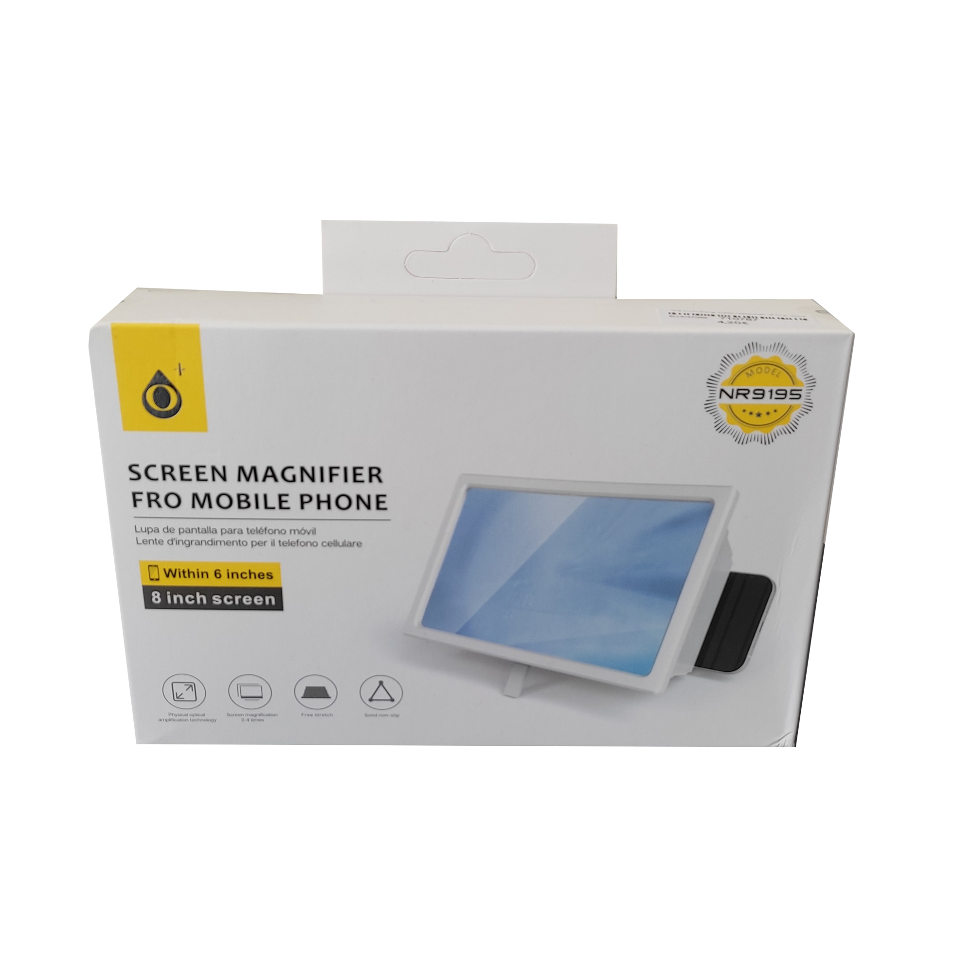 One plus NR9195 Screen Magnifier Up to 6” White – 710787_3